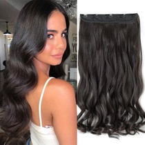 SEGO Clip-in prodlužování vlasů, 60 cm dlouhé, 3/4 celé…