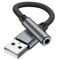 Oumida USB na 3,5 mm jack adaptér, externá zvuková karta…