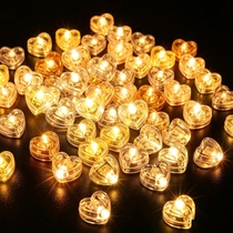 Světelný řetěz HUIKUANGEU 120ks mini LED srdíčka
