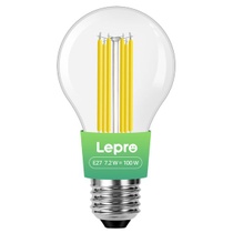 Žárovka Lepro Energetická třída A E27 LED teplá bílá, 7,2 W…