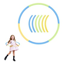 Dětská fitness hula hoop, 6dílná hula hoop, průměr 68 cm,…
