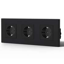 Plastová zásuvka BSEED, zapuštěná nástěnná zásuvka s PC…