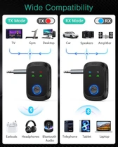 AUX Bluetooth adaptér do auta, ORIA 2 v 1 Bluetooth 5.4…