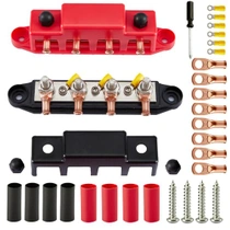 Rozvodný blok sběrnic Pindex 250AMP DC 12V-48V se 4 x M8…