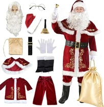 Pánsky kostým Santy veľ. 2XL MINGJAY