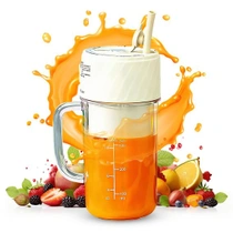 Přenosný výrobník smoothie na cesty, mini mixér o objemu…
