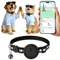 GPS obojek pro kočky, 2v1 GPS tracker pro psy se sledováním…