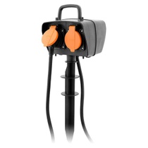 Zenitech - Spike 2 zásuvkový kabel 2P+E H07RN-F 3G1,5mm²…