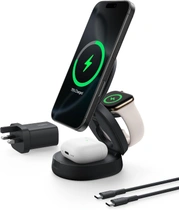 Nabíjačka Belkin 3 in 1 Convertible Qi2