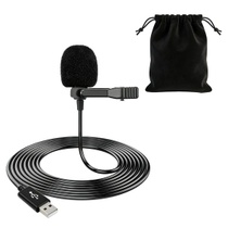 USB klopový mikrofon, všesměrový kondenzátorový mikrofon s…
