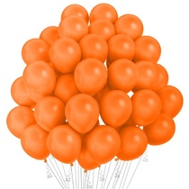 Oranžové balónky, 100 kusů, matné balónky 12 palců,…