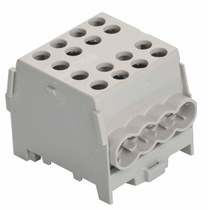 Hlavní odbočné svorky Pollmann HLAK 35-1/6 M2 šedé, 1 kus