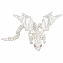 3D drak s krídlami, 30cm dračia hračka s očami