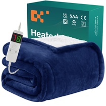 Elektrická deka BOMOVA, modrá