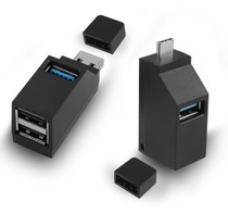3portový USB hub pre notebooky, rozširujúci adaptér USB…