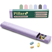 Krabička na léky PILLAR PLUS XL, 7denní týdenní box | Velká…