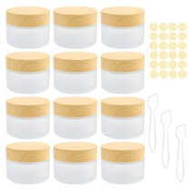 12 skleněných dóz o objemu 10 ml, kelímky na krém, malé…