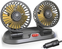 Stolní šedý ventilátor KUWUNG