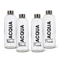 Sada lahví BrandPrint 1 litr, 4 ks