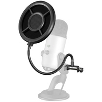 Aokeo pop filtr pro mikrofon, třívrstvý větruodolný pop…