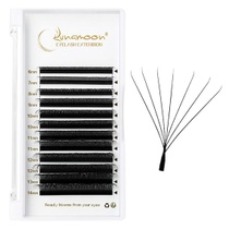 Lunamoon Volumen Wimpern 7D W Wimpern extension (7D-0.07-D,…