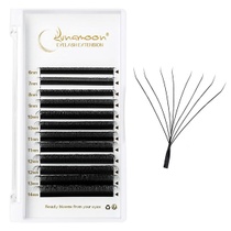 Lunamoon Volumen Wimpern 8D W Wimpern extension (8D-0.07-D,…