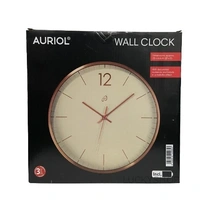 Nástenné zlaté hodiny Auriol