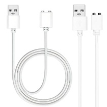 Balenie 2 magnetických nabíjacích káblov USB, kompatibilné…