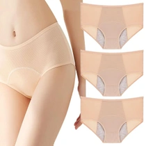 Balení 3 menstruačních kalhotek pro silnou menstruaci,…