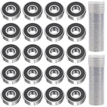 20 ks guličkových ložísk 12x28x8 mm, ložisko 6001 2RS…