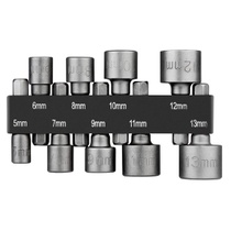 Sada 9 nástrčných klíčů HPHOPE 5 mm-13 mm, adaptér pro…