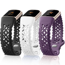 Silikónové náramky kompatibilné s Fitbit Charge 6 - 3 kusy…
