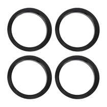 INFINAUTO Strediace krúžky pre náboje kolies, 4 kusy, pre…