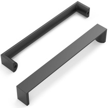 FURNIWARE 10 nábytkových úchytek, černé, rozteč otvorů 160…