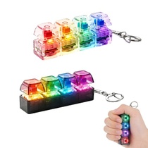 2dílná svítící hračka Fidget Keyboard - 2 režimy svícení,…