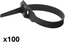 Zenitech - Stahovací pásky 9x180mm - Balení 100 kusů -…