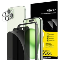 NOVINKA Ochranné tvrzené sklo pro iPhone 15 Plus s úhlem…