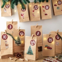 Adventný kalendár I LOVE MOM na plnenie, 24 adventných…