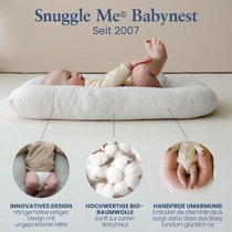 Hniezdo pre dojčatá Snuggle Me do 9 mesiacov