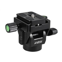 Naklápěcí hlava Andoer pro monopod, stativová hlava s…