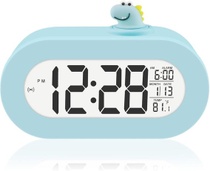 Digitální budík DTKID pro děti, datum/teplota, odložení…