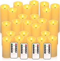 LED sviečky bez plameňa LIVEN