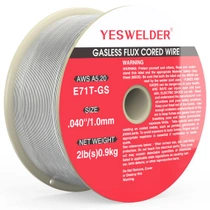 YESWELDER Zvárací drôt s tavivovým jadrom E71T-GS Ø 1,0 mm…