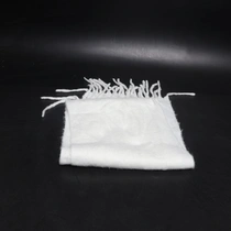 Biely šál so strapcami, 180 cm