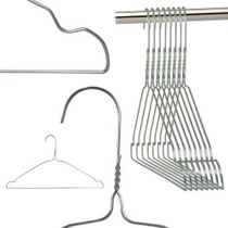 Hangerworld 50 drátěných ramínek na oblečení s prohlubněmi…