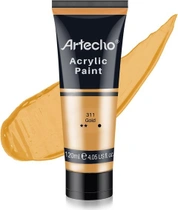 Artecho Akrylová farba zlatá 120 ml, vodeodolná a…