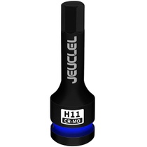 11mm šesťhranný rázový nástrčný kľúč, rázový uťahovák H11…