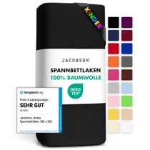 Jacobson Jersey napínací prostěradlo, bavlněné prostěradlo…