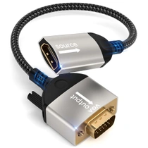 Adaptér HDMI na VGA, adaptér HDMI samice na VGA samec,…