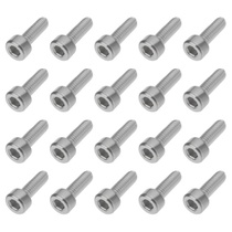 20 kusů šroubů M4 x 16 mm na rámy lahví na kolo z nerezové…
